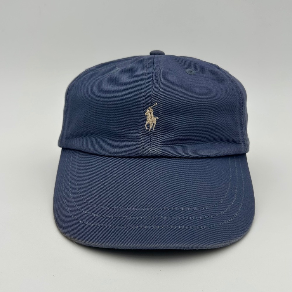 Vintage Polo Ralph Lauren Women's Hat Blue Good Adjustable Strapback Logo